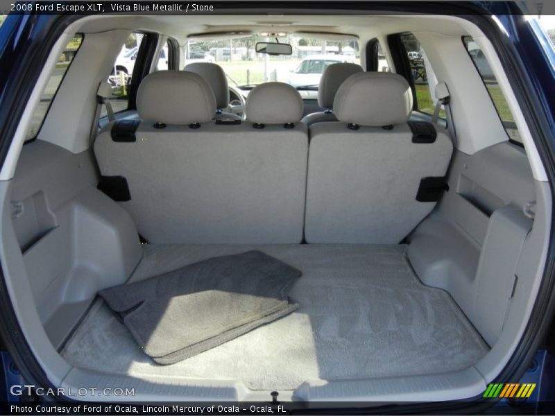 Vista Blue Metallic / Stone 2008 Ford Escape XLT