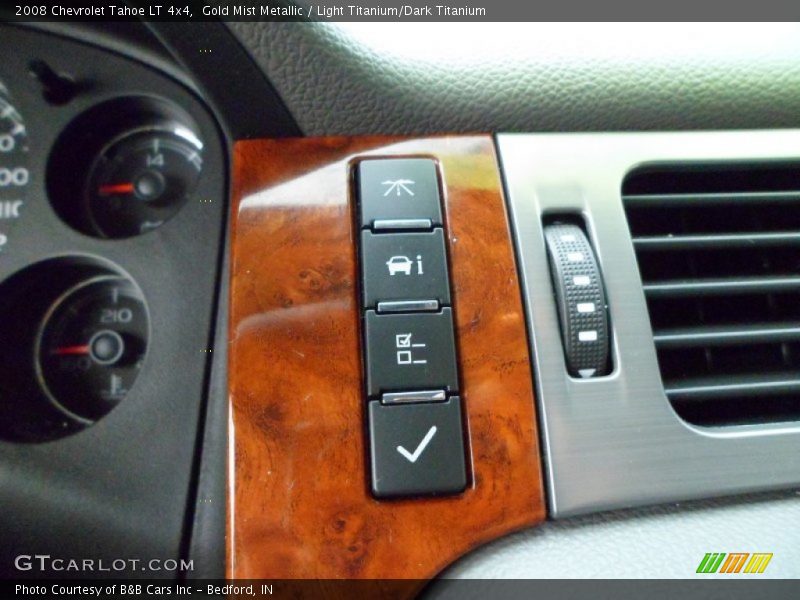 Gold Mist Metallic / Light Titanium/Dark Titanium 2008 Chevrolet Tahoe LT 4x4