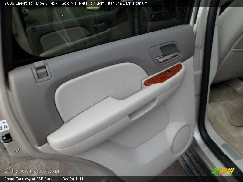 Gold Mist Metallic / Light Titanium/Dark Titanium 2008 Chevrolet Tahoe LT 4x4