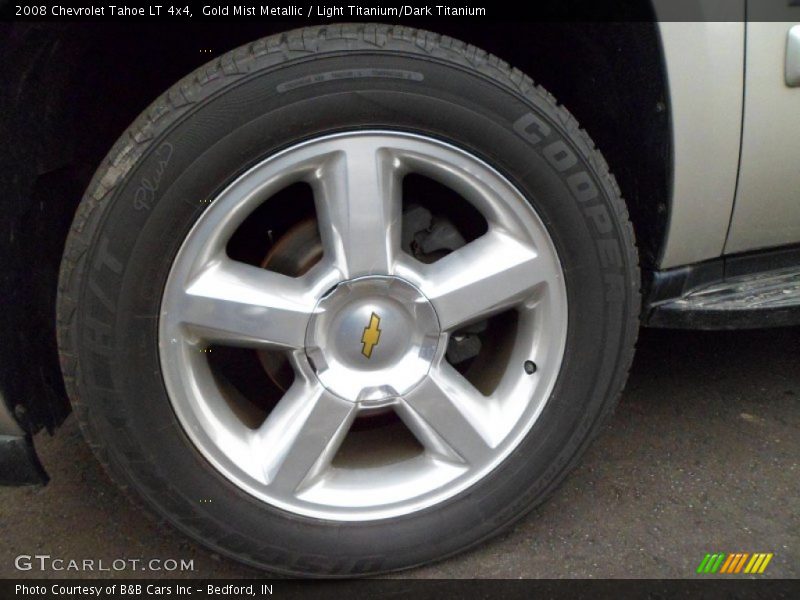 Gold Mist Metallic / Light Titanium/Dark Titanium 2008 Chevrolet Tahoe LT 4x4