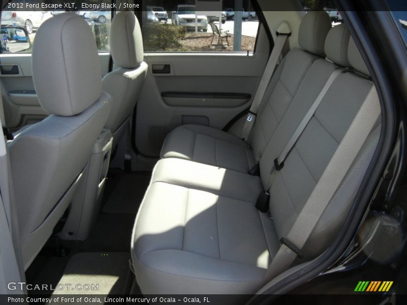 Ebony Black / Stone 2012 Ford Escape XLT