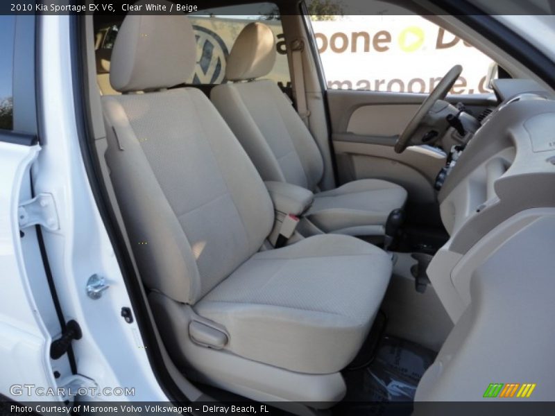  2010 Sportage EX V6 Beige Interior