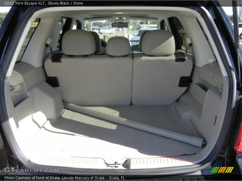 Ebony Black / Stone 2012 Ford Escape XLT