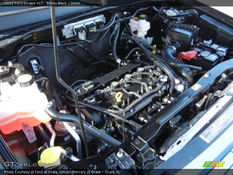 Ebony Black / Stone 2012 Ford Escape XLT