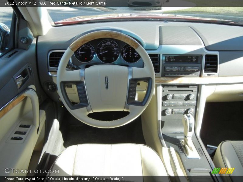 Red Candy Metallic / Light Camel 2012 Lincoln MKZ FWD