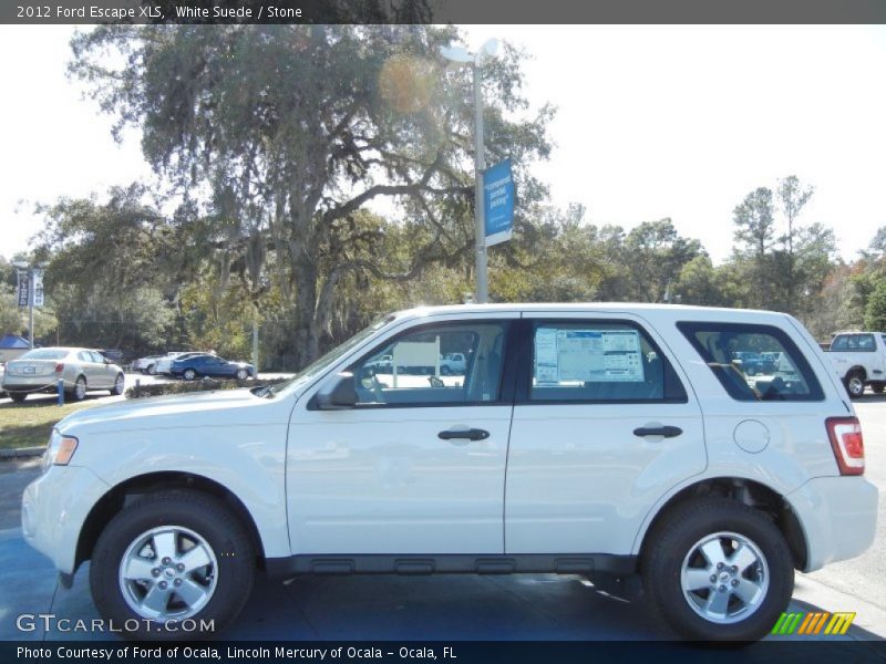 White Suede / Stone 2012 Ford Escape XLS