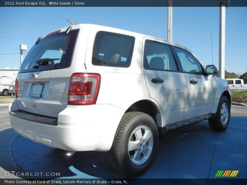 White Suede / Stone 2012 Ford Escape XLS
