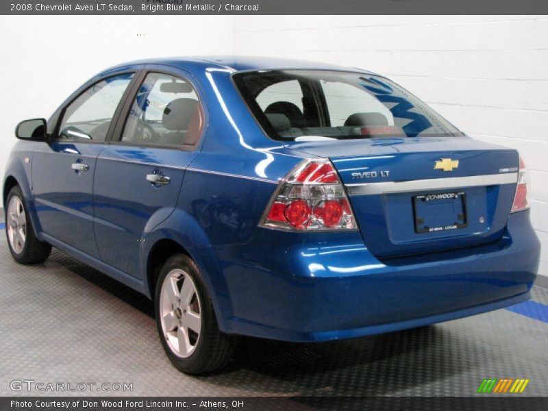 Bright Blue Metallic / Charcoal 2008 Chevrolet Aveo LT Sedan