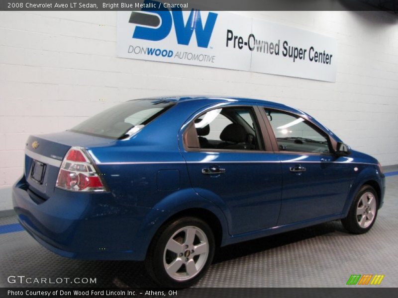Bright Blue Metallic / Charcoal 2008 Chevrolet Aveo LT Sedan