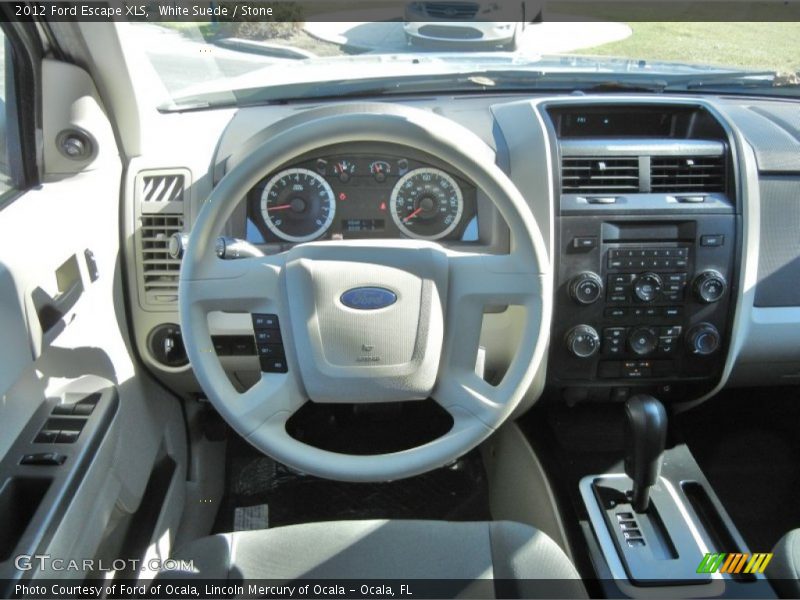 White Suede / Stone 2012 Ford Escape XLS