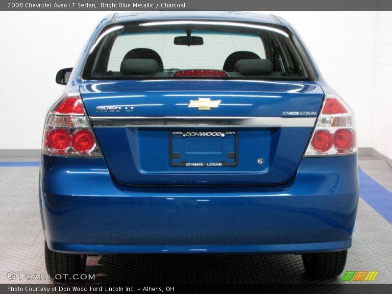 Bright Blue Metallic / Charcoal 2008 Chevrolet Aveo LT Sedan