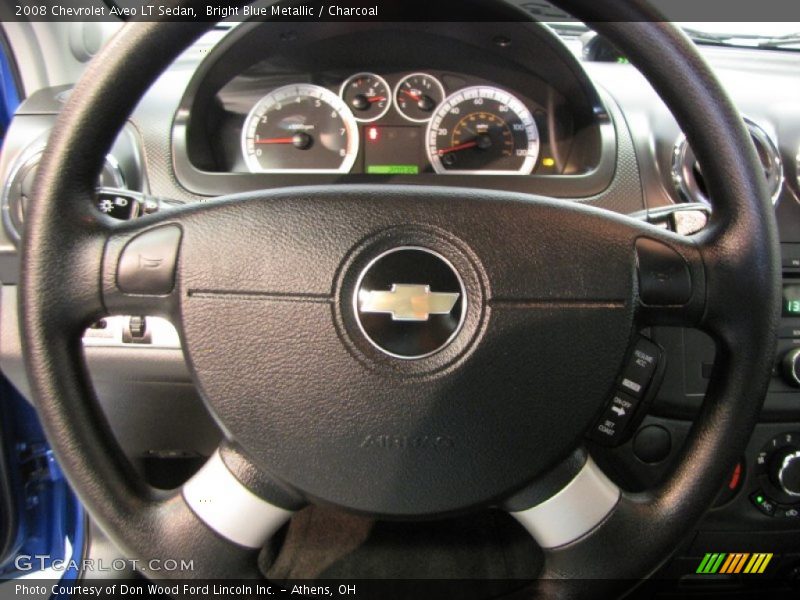 Bright Blue Metallic / Charcoal 2008 Chevrolet Aveo LT Sedan