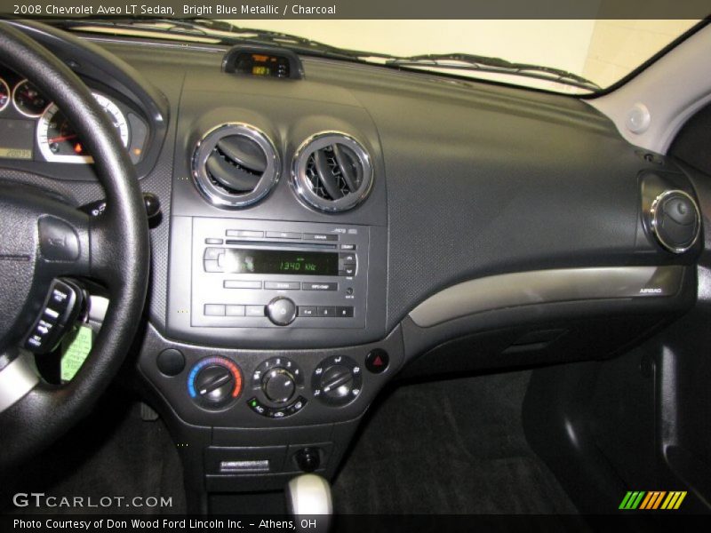 Bright Blue Metallic / Charcoal 2008 Chevrolet Aveo LT Sedan