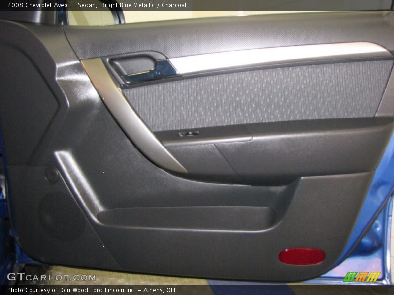 Bright Blue Metallic / Charcoal 2008 Chevrolet Aveo LT Sedan
