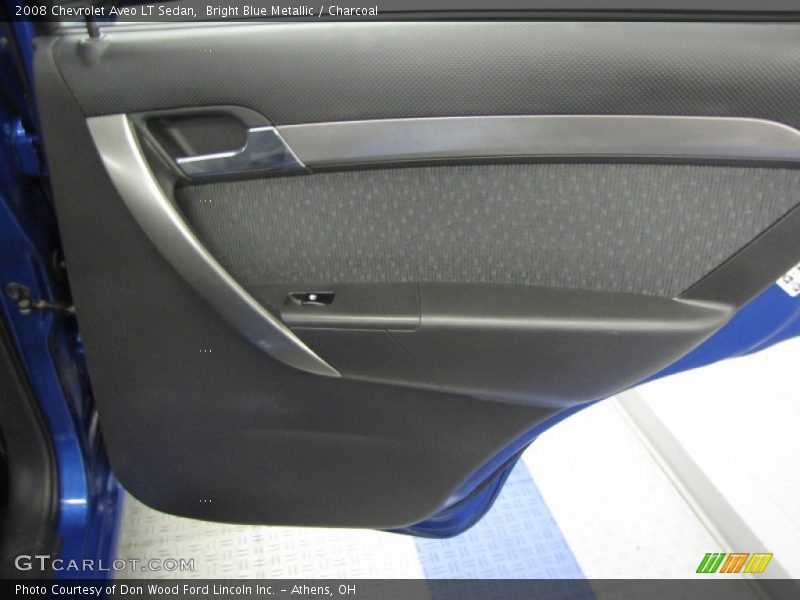 Bright Blue Metallic / Charcoal 2008 Chevrolet Aveo LT Sedan