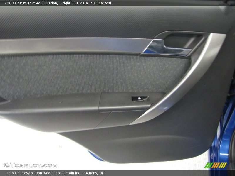 Bright Blue Metallic / Charcoal 2008 Chevrolet Aveo LT Sedan
