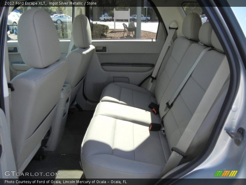Ingot Silver Metallic / Stone 2012 Ford Escape XLT