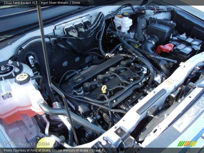 Ingot Silver Metallic / Stone 2012 Ford Escape XLT