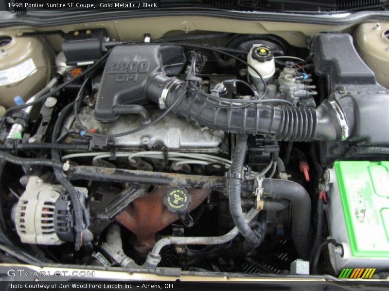 1998 Sunfire SE Coupe Engine - 2.2L OHV Inline 4 Cylinder