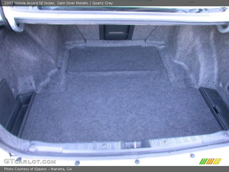 Satin Silver Metallic / Quartz Gray 2002 Honda Accord SE Sedan