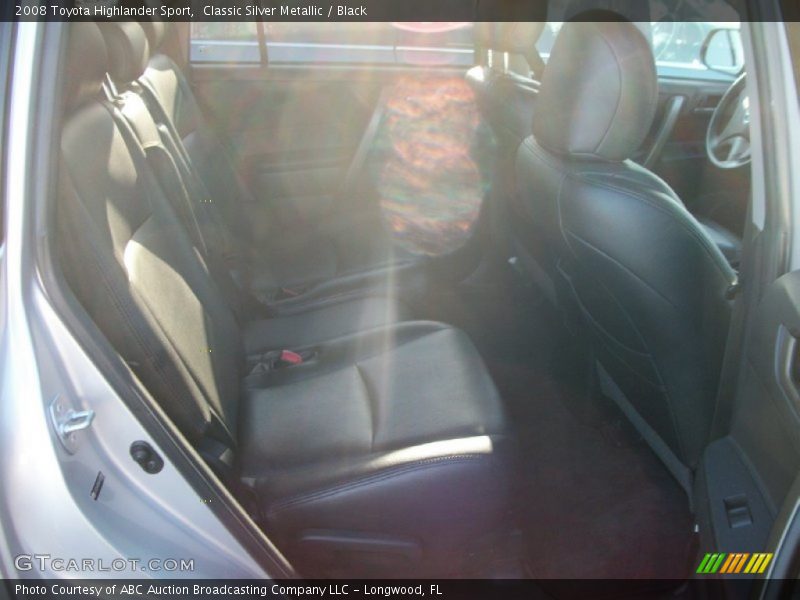 Classic Silver Metallic / Black 2008 Toyota Highlander Sport