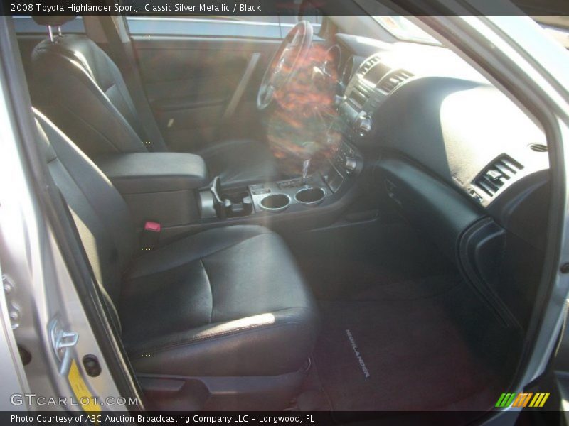 Classic Silver Metallic / Black 2008 Toyota Highlander Sport