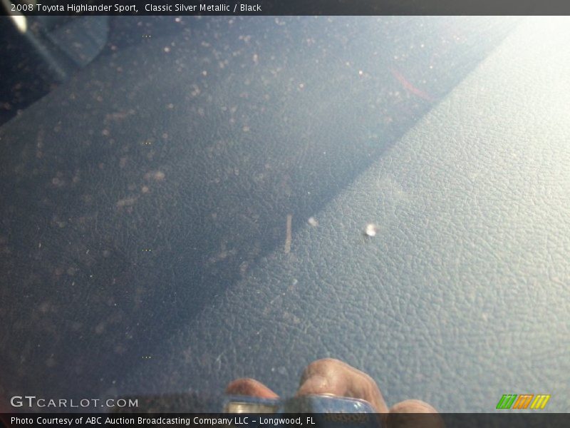 Classic Silver Metallic / Black 2008 Toyota Highlander Sport