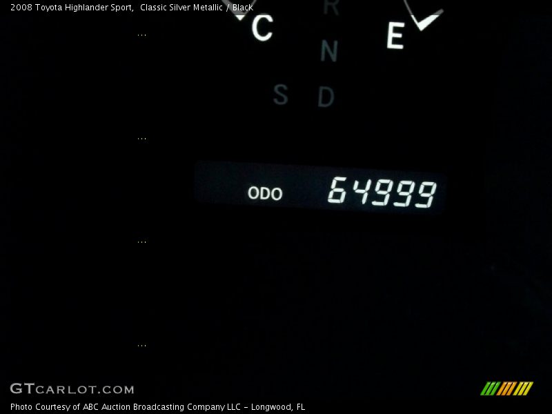 Classic Silver Metallic / Black 2008 Toyota Highlander Sport