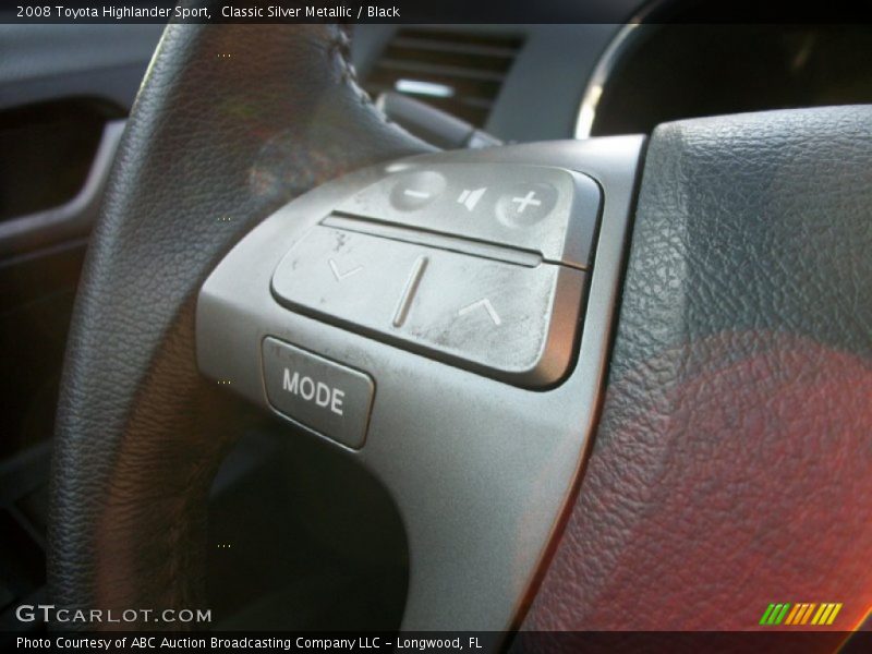 Classic Silver Metallic / Black 2008 Toyota Highlander Sport