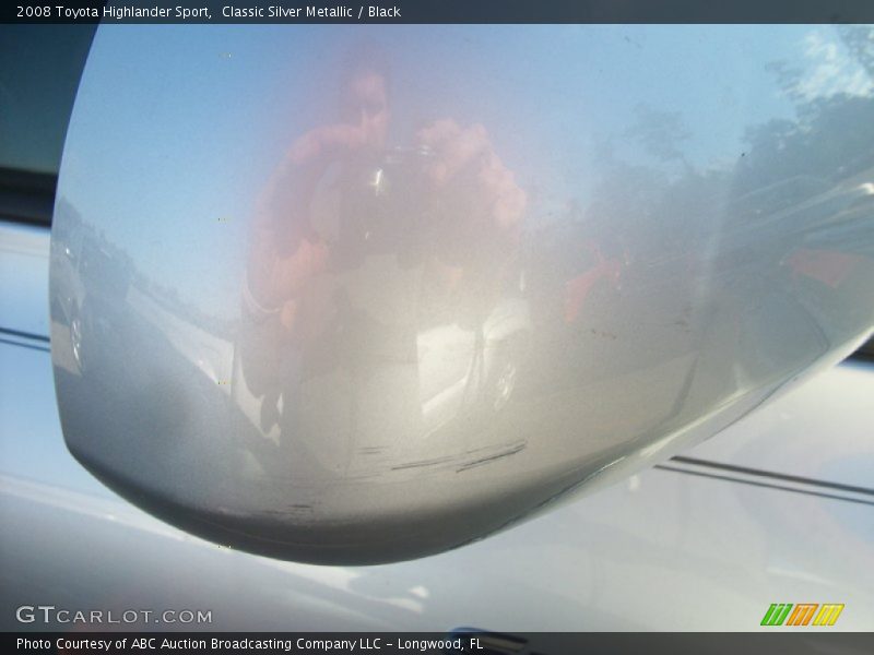 Classic Silver Metallic / Black 2008 Toyota Highlander Sport