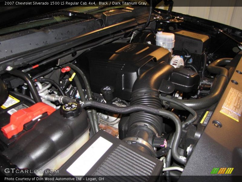  2007 Silverado 1500 LS Regular Cab 4x4 Engine - 4.8 Liter OHV 16-Valve Vortec V8
