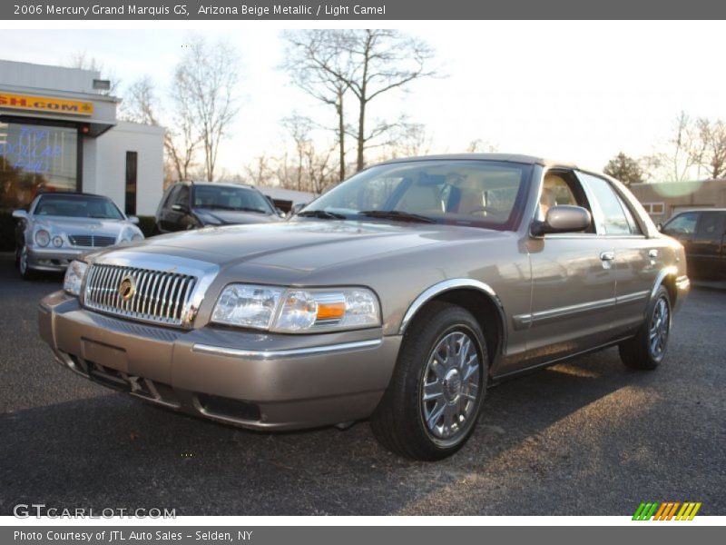 Arizona Beige Metallic / Light Camel 2006 Mercury Grand Marquis GS