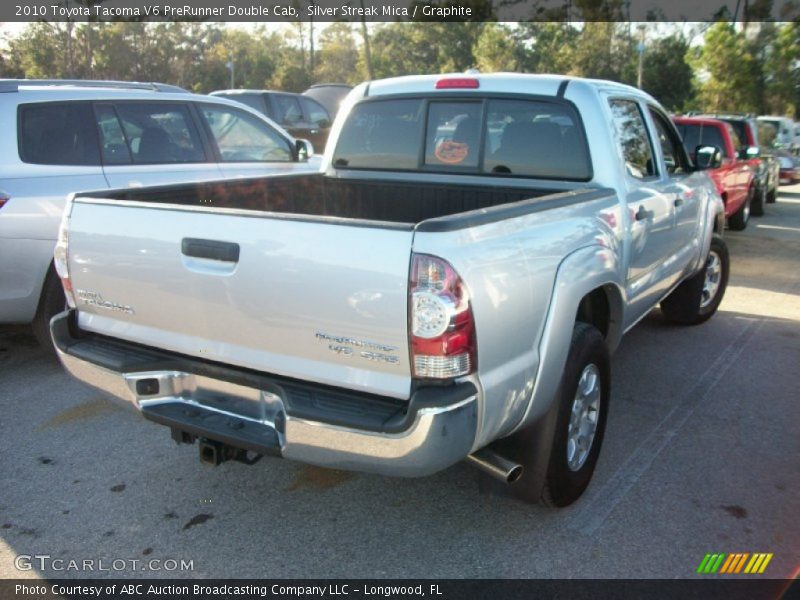 Silver Streak Mica / Graphite 2010 Toyota Tacoma V6 PreRunner Double Cab