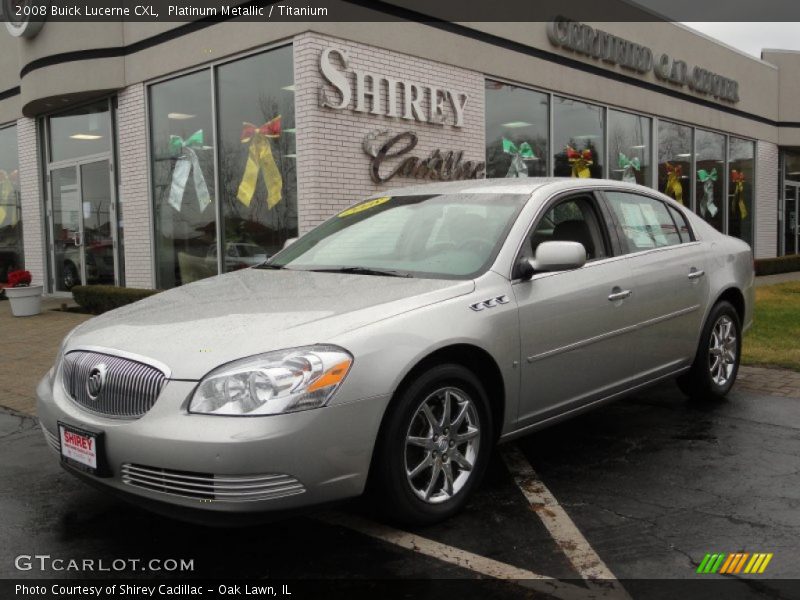 Platinum Metallic / Titanium 2008 Buick Lucerne CXL