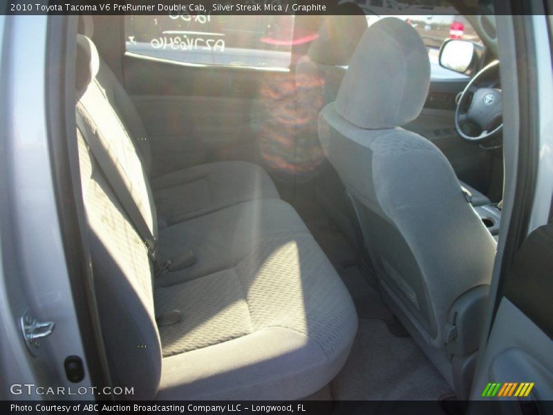 Silver Streak Mica / Graphite 2010 Toyota Tacoma V6 PreRunner Double Cab