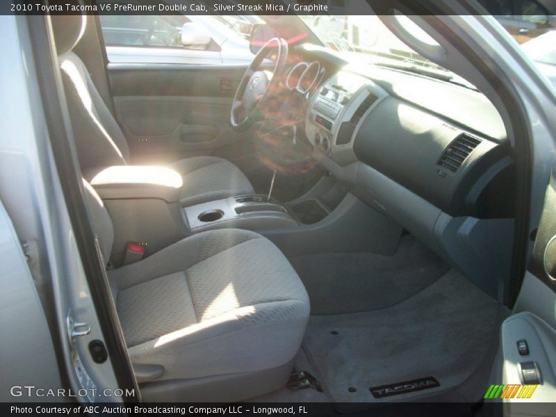 Silver Streak Mica / Graphite 2010 Toyota Tacoma V6 PreRunner Double Cab