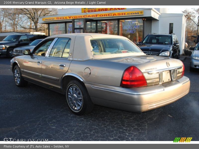Arizona Beige Metallic / Light Camel 2006 Mercury Grand Marquis GS
