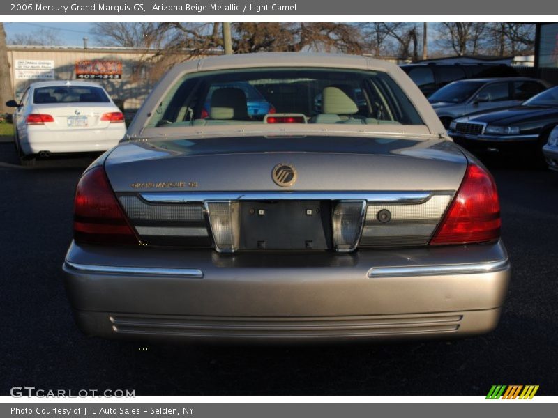 Arizona Beige Metallic / Light Camel 2006 Mercury Grand Marquis GS
