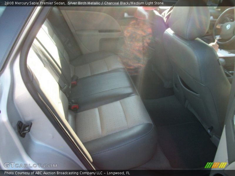 Silver Birch Metallic / Charcoal Black/Medium Light Stone 2008 Mercury Sable Premier Sedan