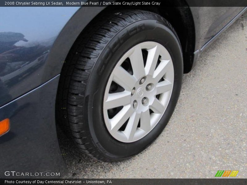 Modern Blue Pearl / Dark Slate Gray/Light Slate Gray 2008 Chrysler Sebring LX Sedan