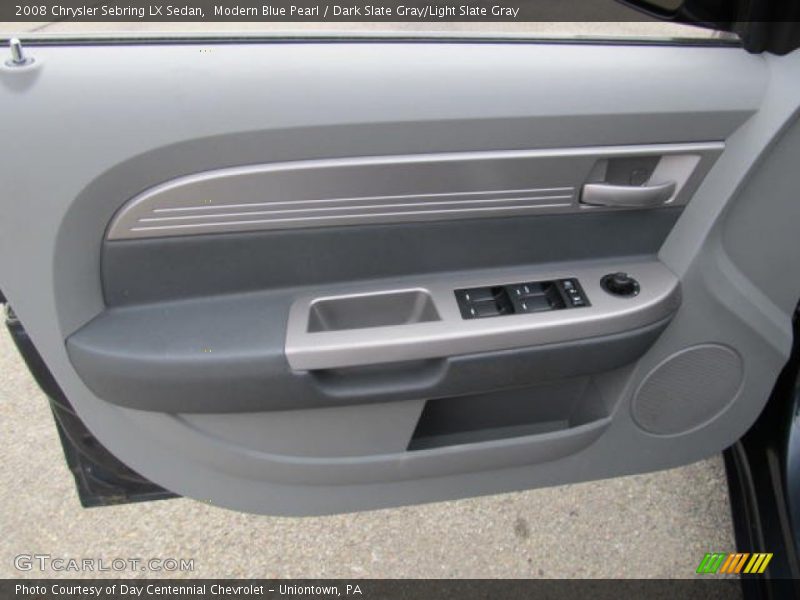 Modern Blue Pearl / Dark Slate Gray/Light Slate Gray 2008 Chrysler Sebring LX Sedan