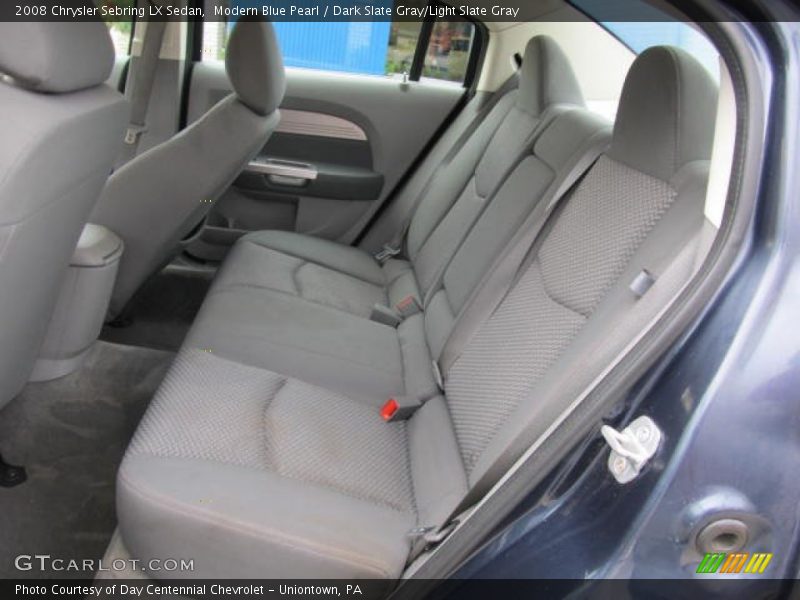 Modern Blue Pearl / Dark Slate Gray/Light Slate Gray 2008 Chrysler Sebring LX Sedan