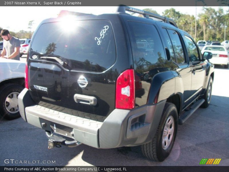 Super Black / Graphite 2007 Nissan Xterra X