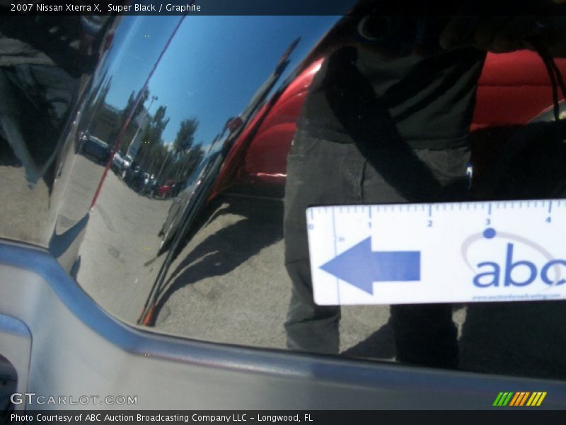 Super Black / Graphite 2007 Nissan Xterra X