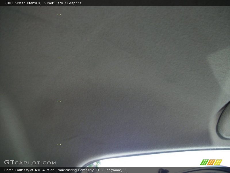 Super Black / Graphite 2007 Nissan Xterra X