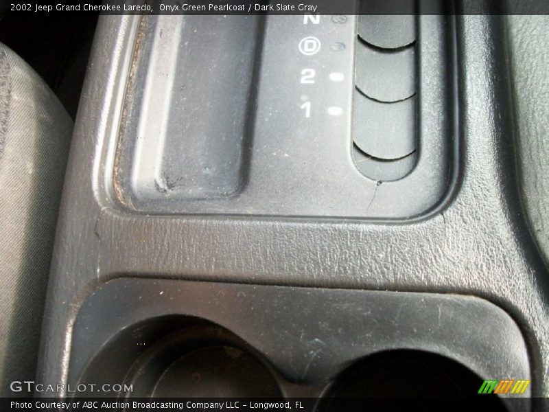 Onyx Green Pearlcoat / Dark Slate Gray 2002 Jeep Grand Cherokee Laredo