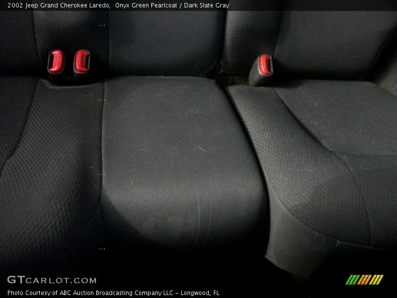 Onyx Green Pearlcoat / Dark Slate Gray 2002 Jeep Grand Cherokee Laredo