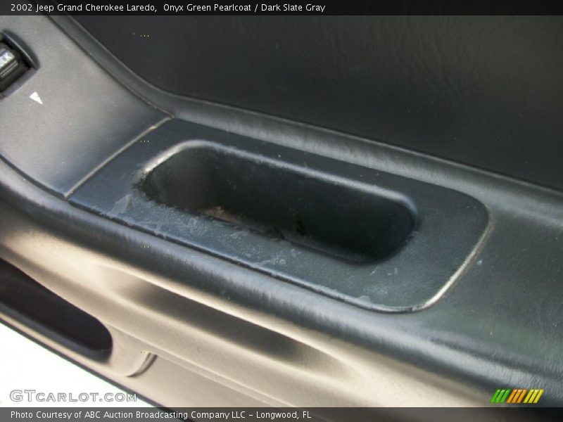 Onyx Green Pearlcoat / Dark Slate Gray 2002 Jeep Grand Cherokee Laredo