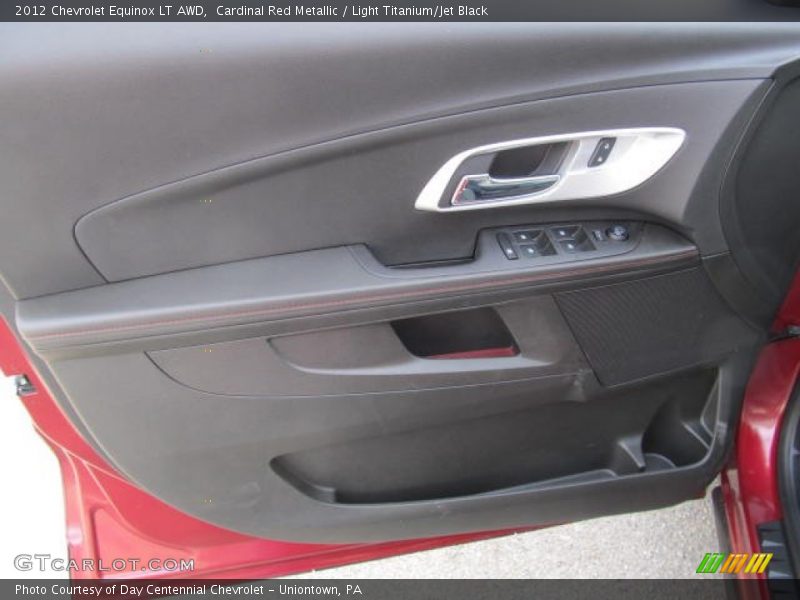 Cardinal Red Metallic / Light Titanium/Jet Black 2012 Chevrolet Equinox LT AWD