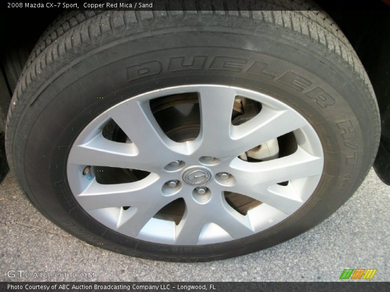Copper Red Mica / Sand 2008 Mazda CX-7 Sport